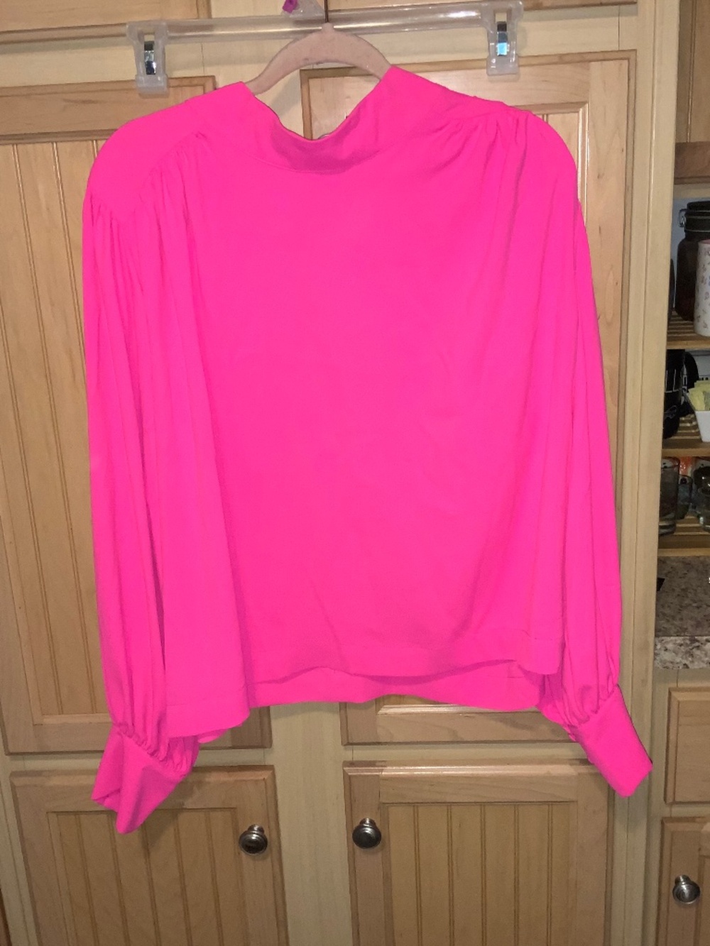 Women’s hot pink blouse brand new size XXL
